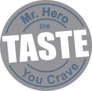 Mr. Hero The Taste You Crave logo